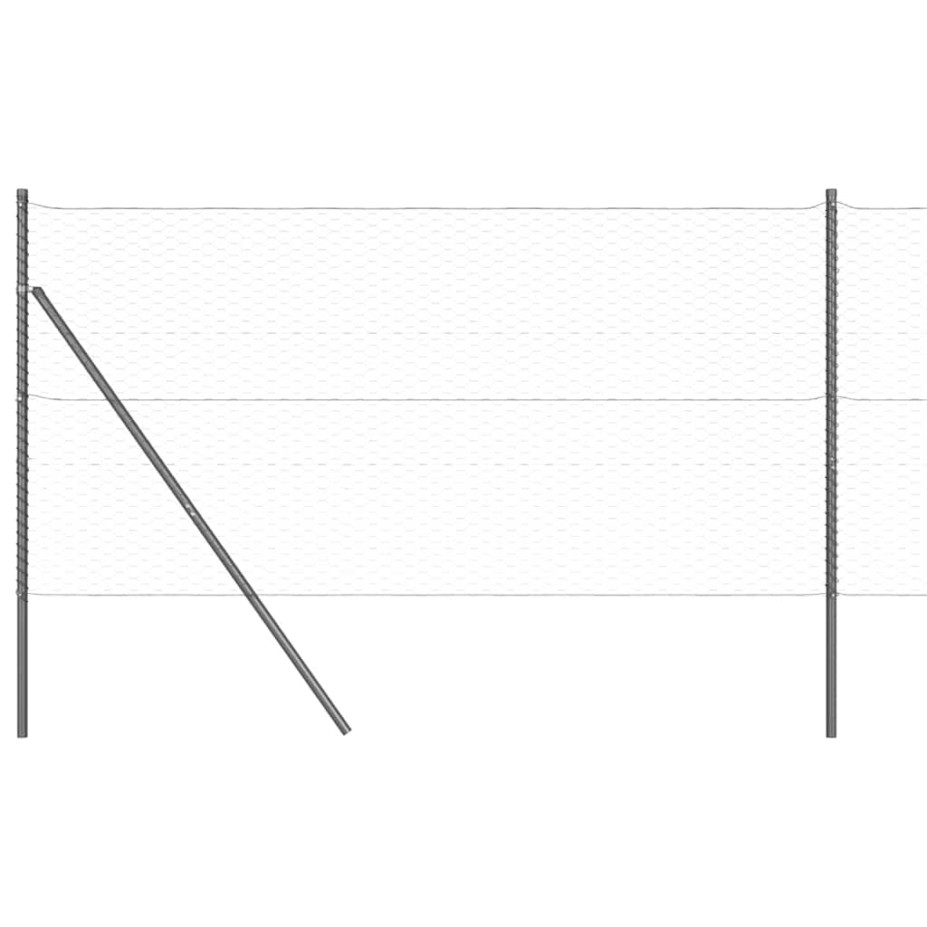 Ground Fix Geschweißter Drahtzaun 25 x 1,4 m (B x H)