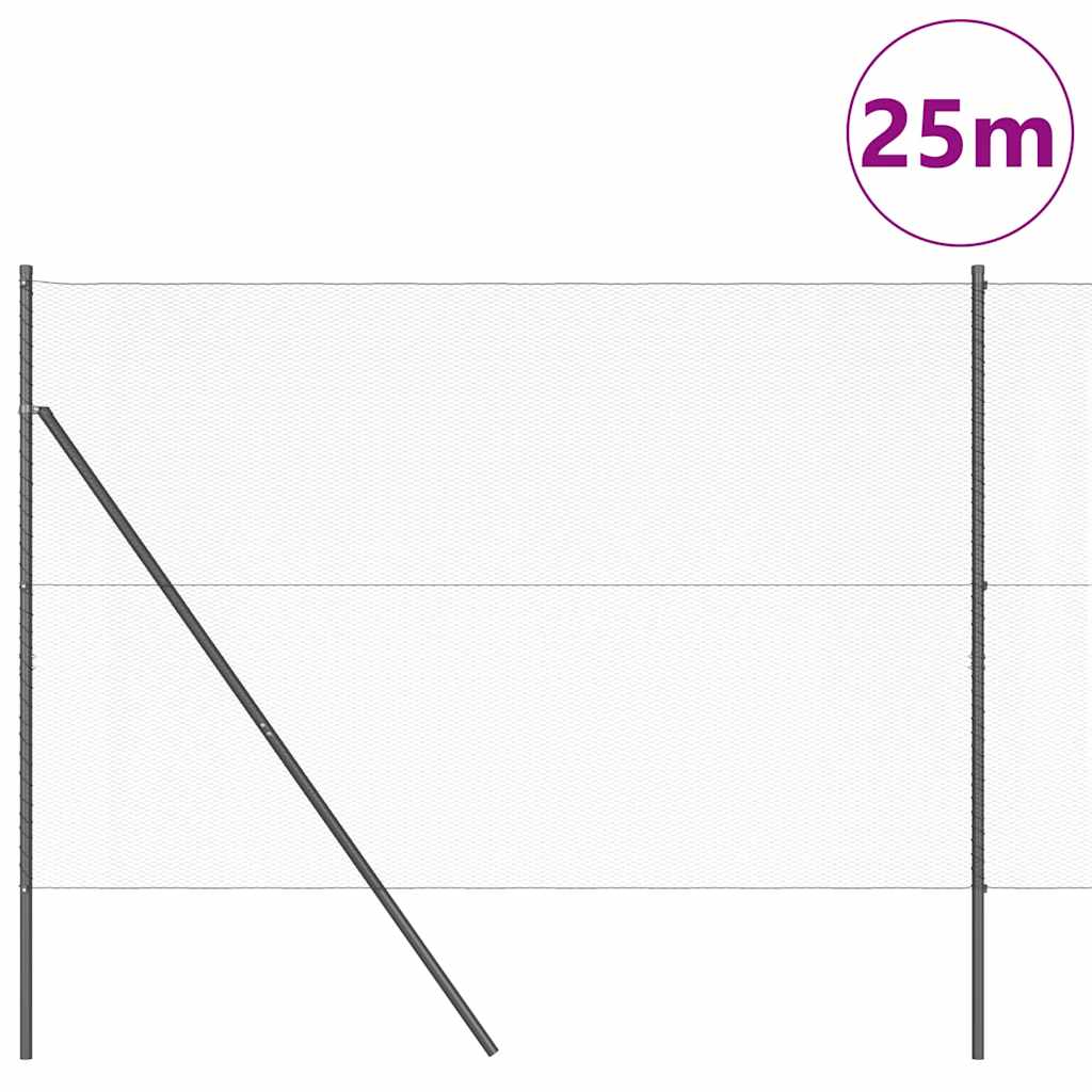 Ground Fix Geschweißter Drahtzaun 25 x 1,5 m (B x H)