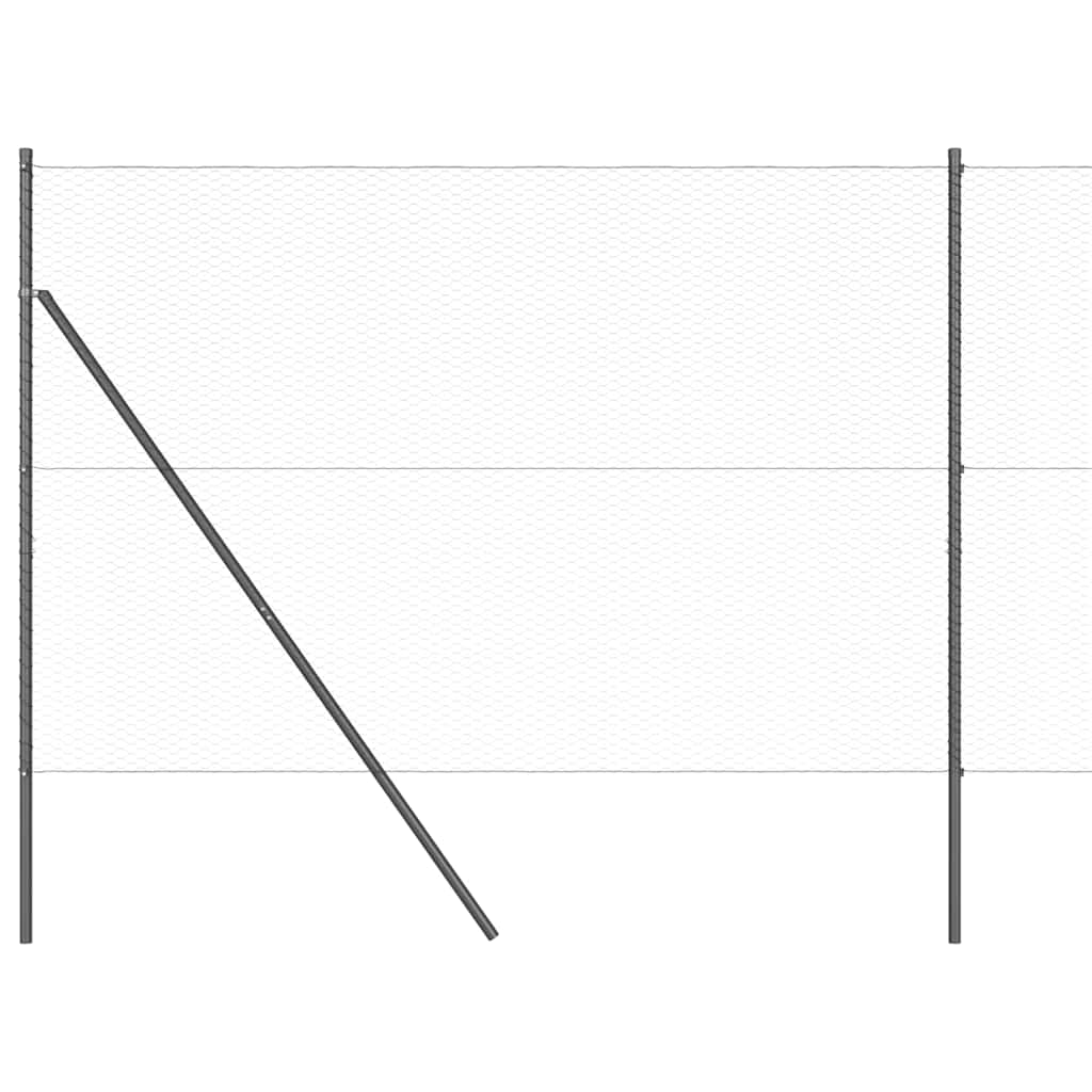 Ground Fix Geschweißter Drahtzaun 25 x 1,5 m (B x H)