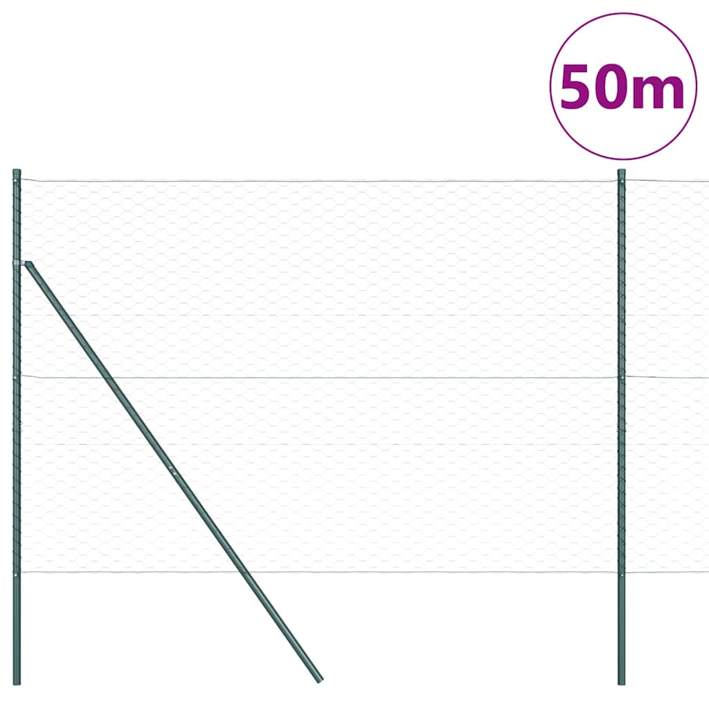 Ground Fix Geschweißter Drahtzaun 50 x 1,5 m (B x H)