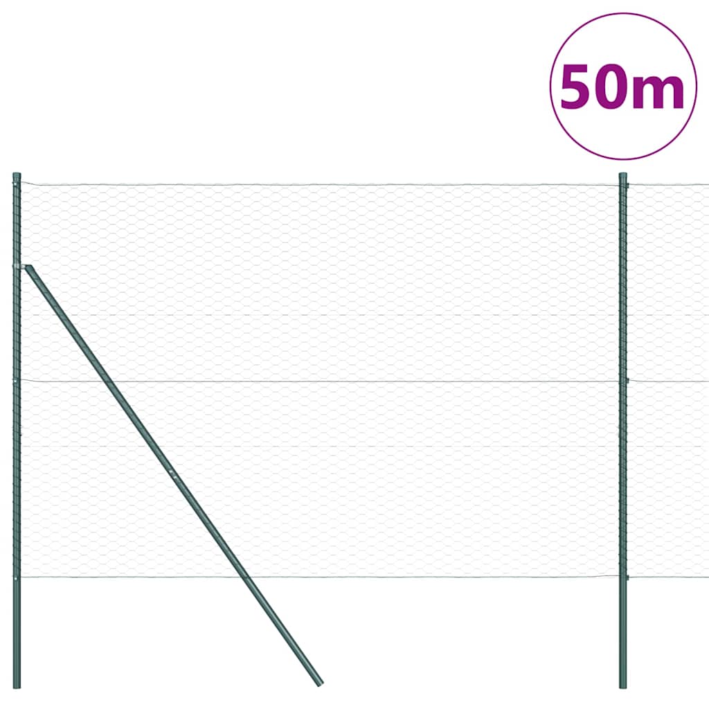 Ground Fix Geschweißter Drahtzaun 50 x 1,6 m (B x H)