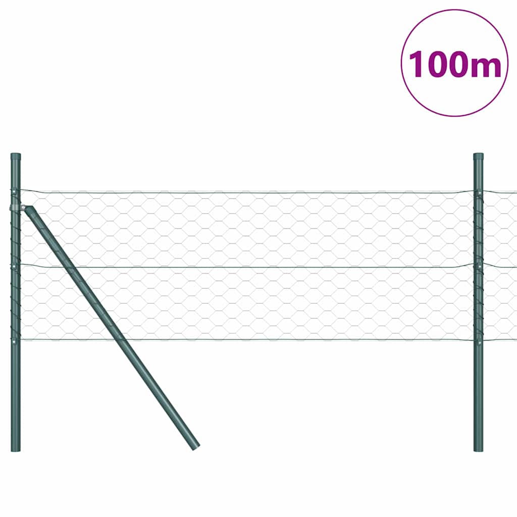 Ground Fix Geschweißter Drahtzaun 100 x 0,4 m (B x H)