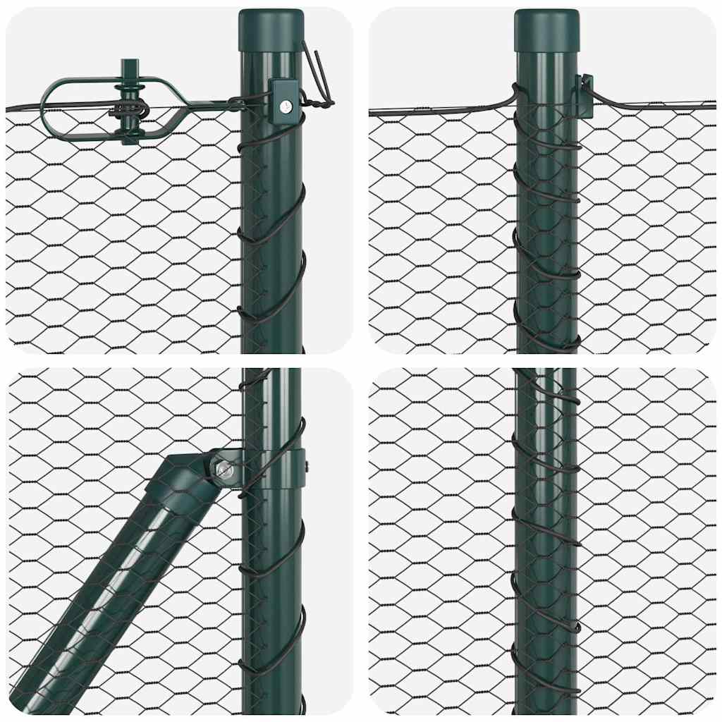 Ground Fix Geschweißter Drahtzaun 100 x 0,5 m (B x H)