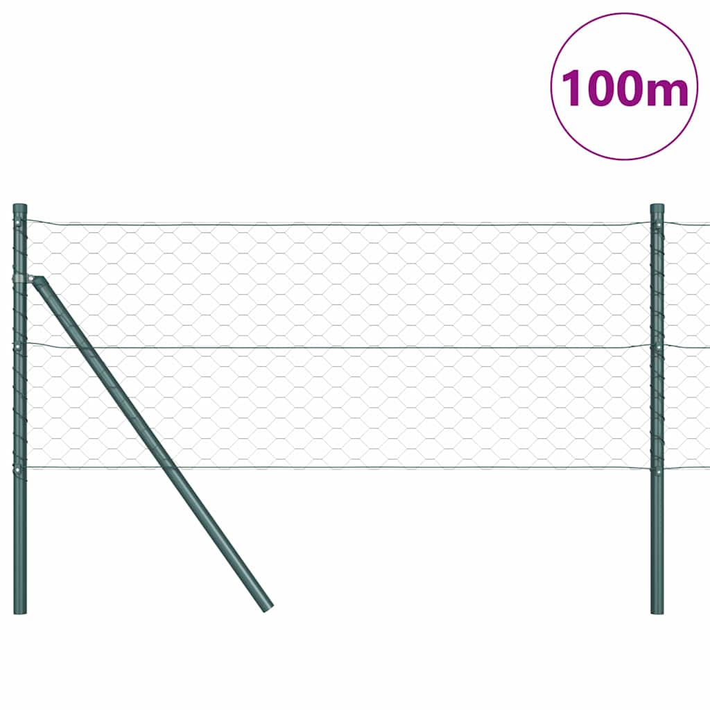 Ground Fix Geschweißter Drahtzaun 100 x 0,6 m (B x H)