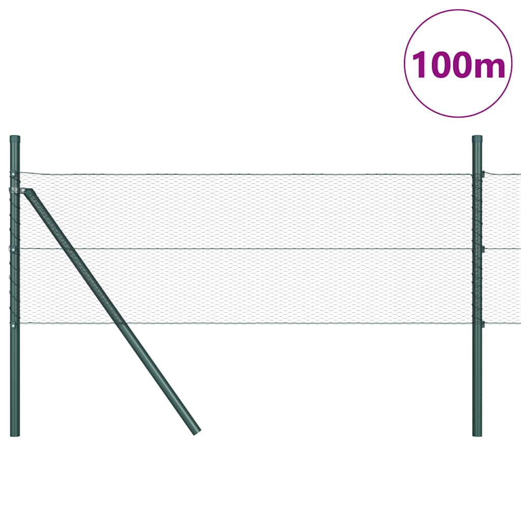 Ground Fix Geschweißter Drahtzaun 100 x 0,8 m (B x H)