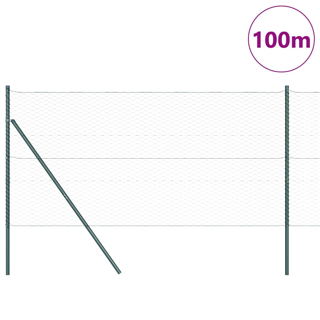 Ground Fix Geschweißter Drahtzaun 100 x 1,4 m (B x H)