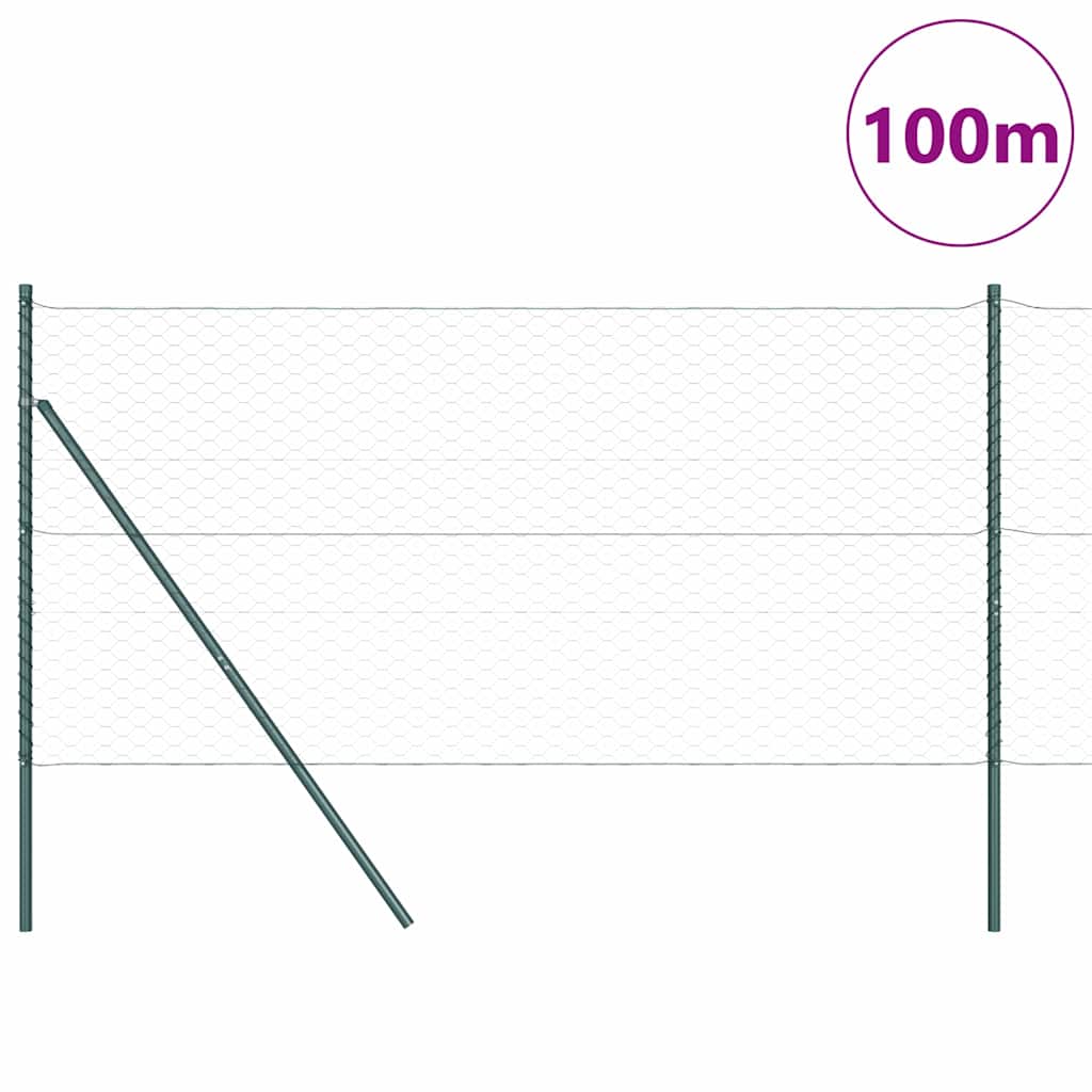 Ground Fix Geschweißter Drahtzaun 100 x 1,4 m (B x H)