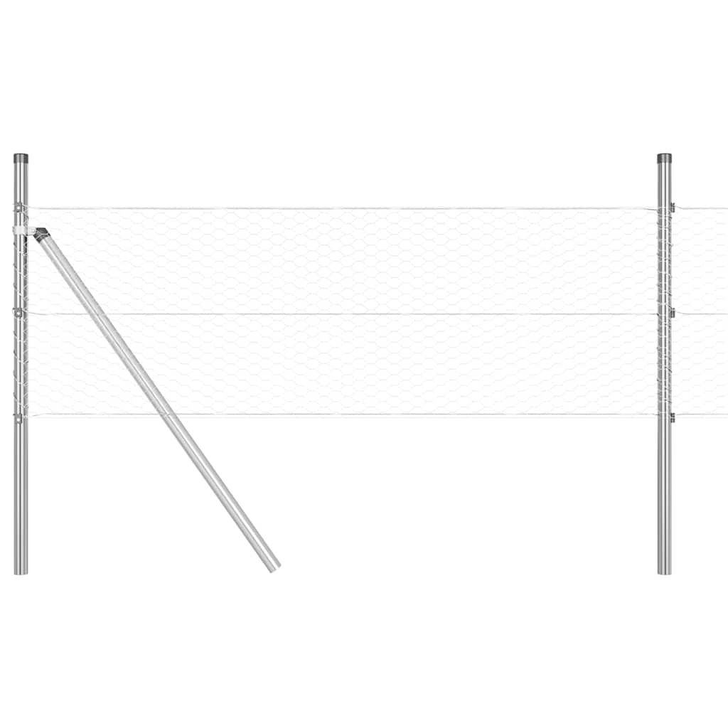 Ground Fix Geschweißter Drahtzaun 10 x 0,5 m (B x H)
