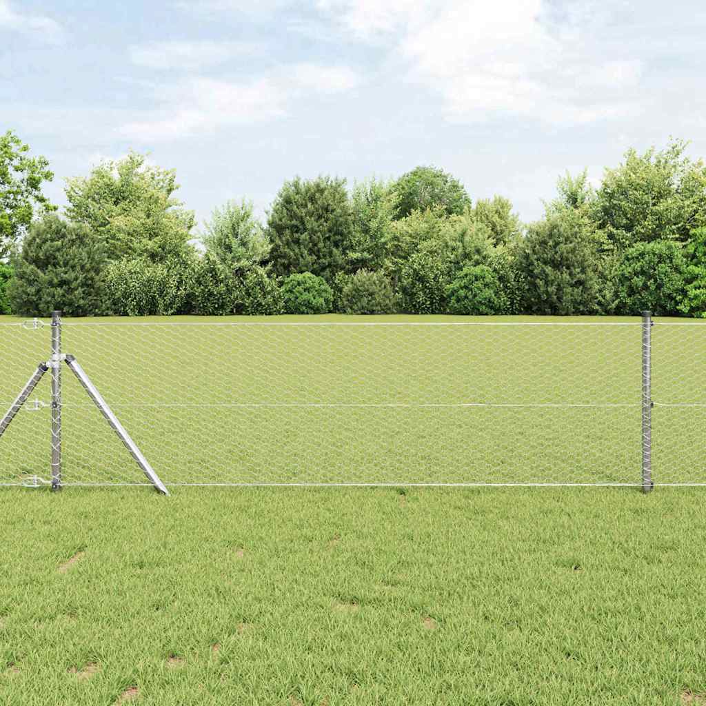 Ground Fix Geschweißter Drahtzaun 10 x 0,6 m (B x H)