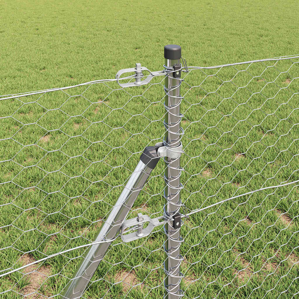 Ground Fix Geschweißter Drahtzaun 10 x 0,6 m (B x H)