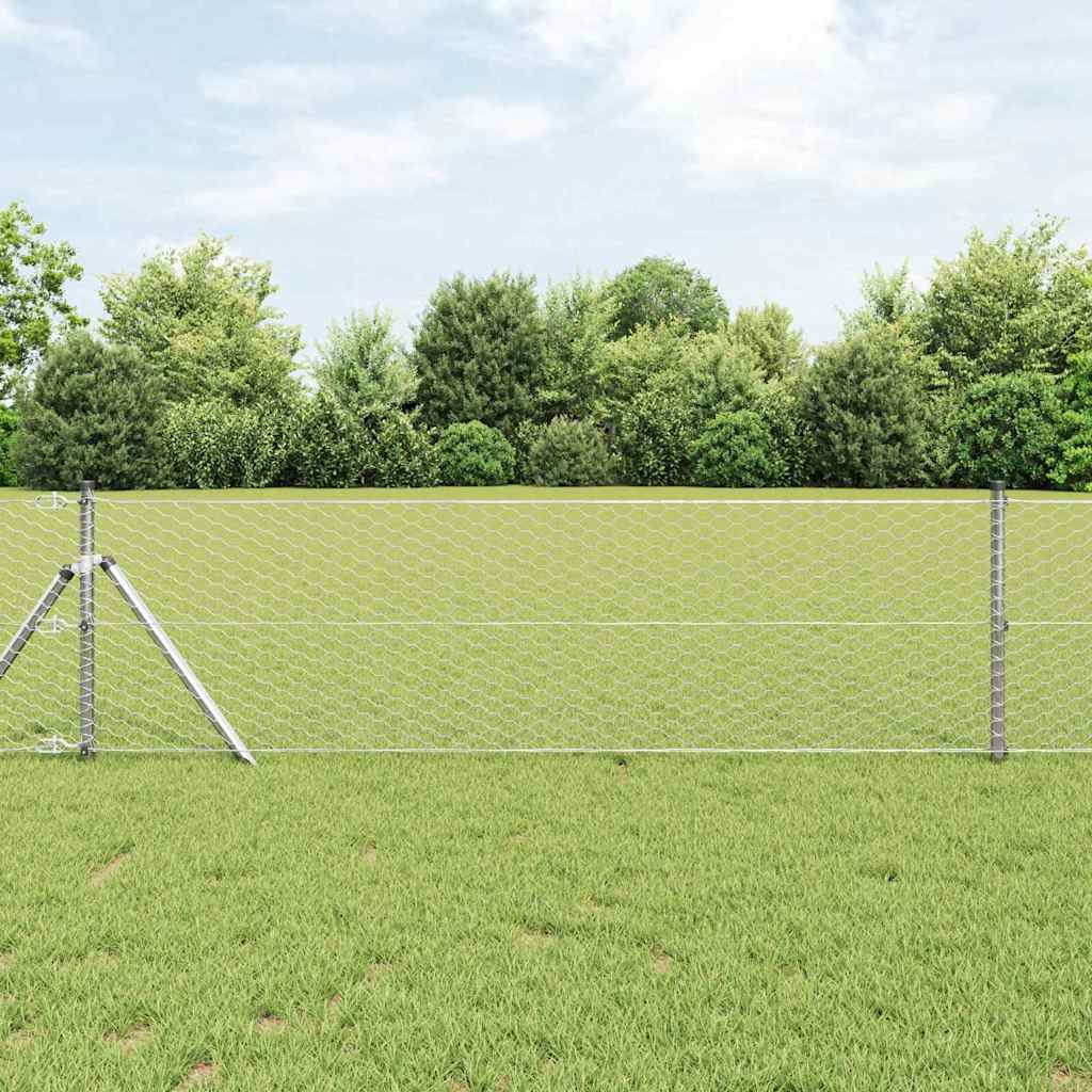 Ground Fix Geschweißter Drahtzaun 10 x 0,6 m (B x H)