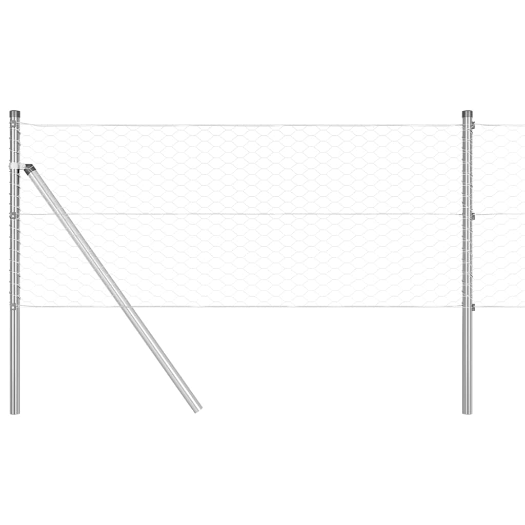 Ground Fix Geschweißter Drahtzaun 10 x 0,6 m (B x H)