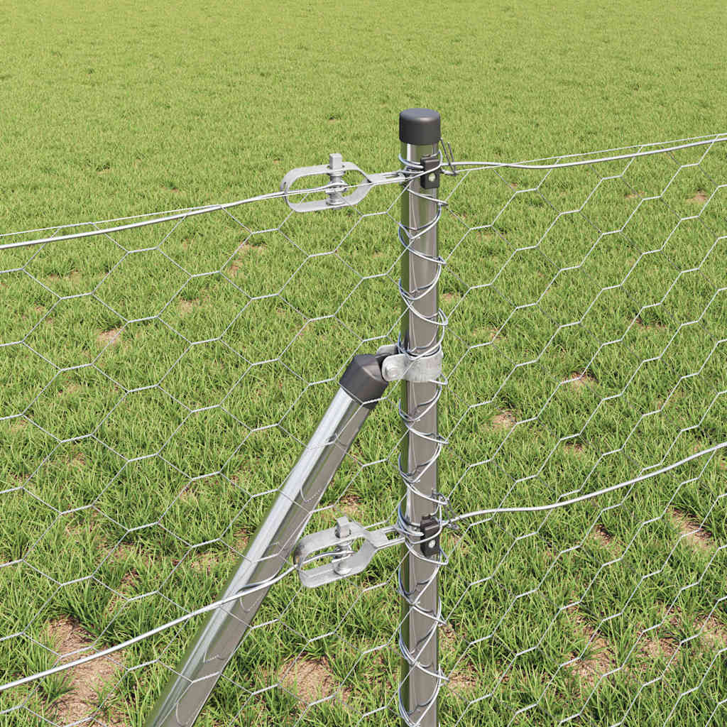 Ground Fix Geschweißter Drahtzaun 10 x 0,6 m (B x H)