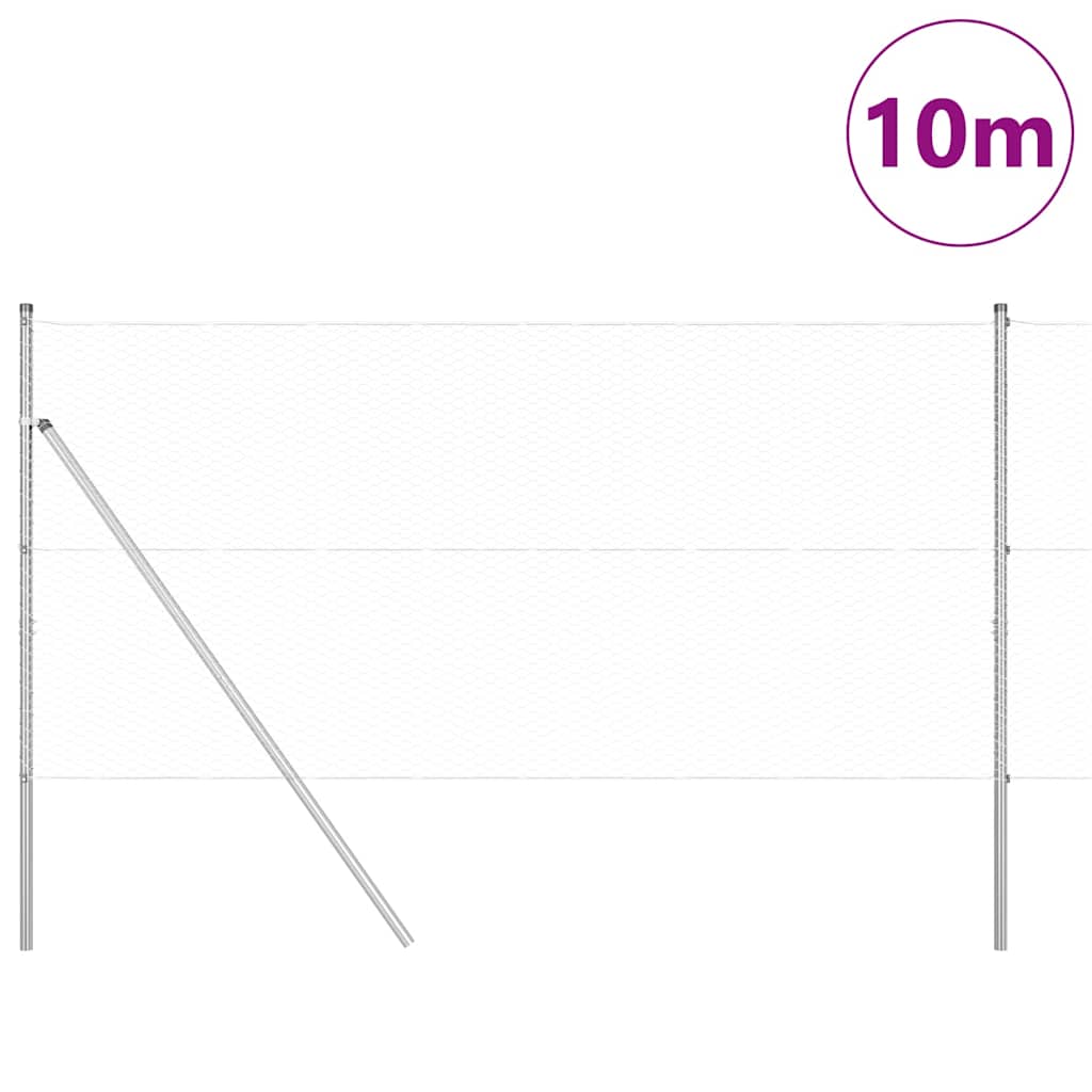 Ground Fix Geschweißter Drahtzaun 10 x 1 m (B x H)