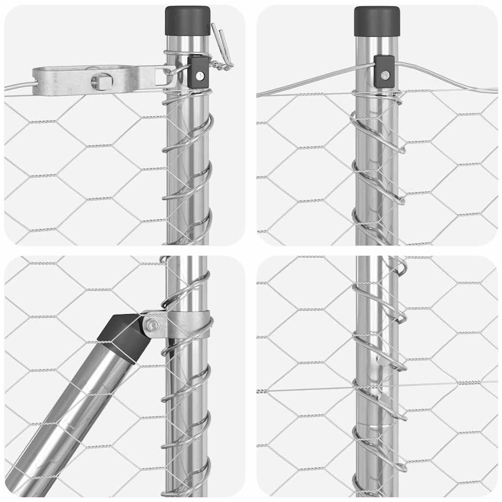 Ground Fix Geschweißter Drahtzaun 10 x 1,2 m (B x H)