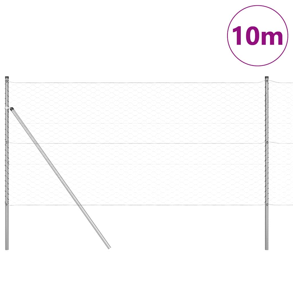 Ground Fix Geschweißter Drahtzaun 10 x 1,2 m (B x H)