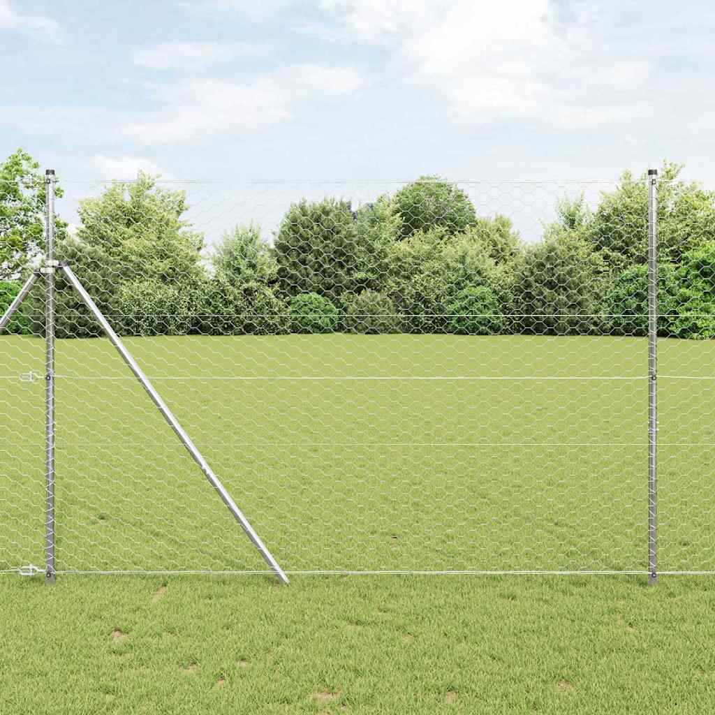Ground Fix Geschweißter Drahtzaun 10 x 1,5 m (B x H)
