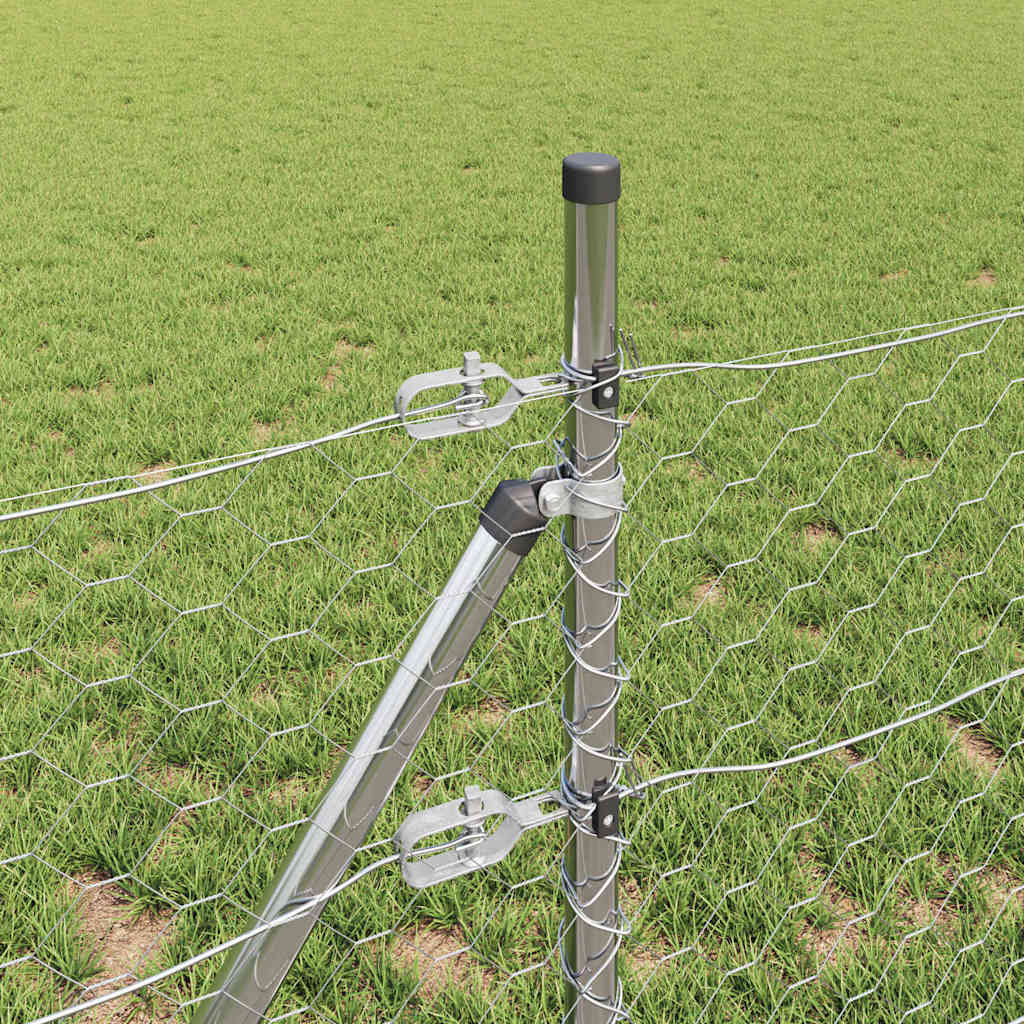 Ground Fix Geschweißter Drahtzaun 25 x 0,4 m (B x H)