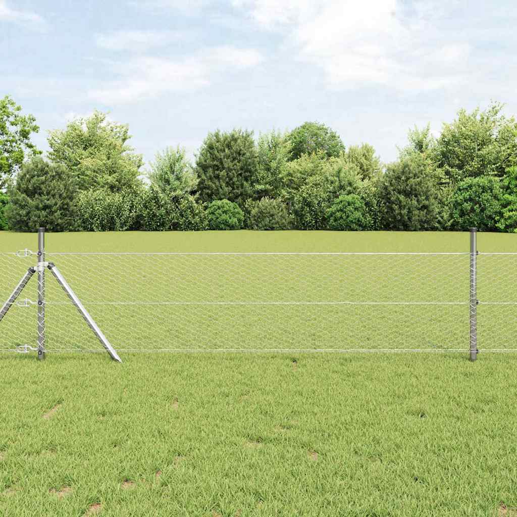 Ground Fix Geschweißter Drahtzaun 25 x 0,5 m (B x H)