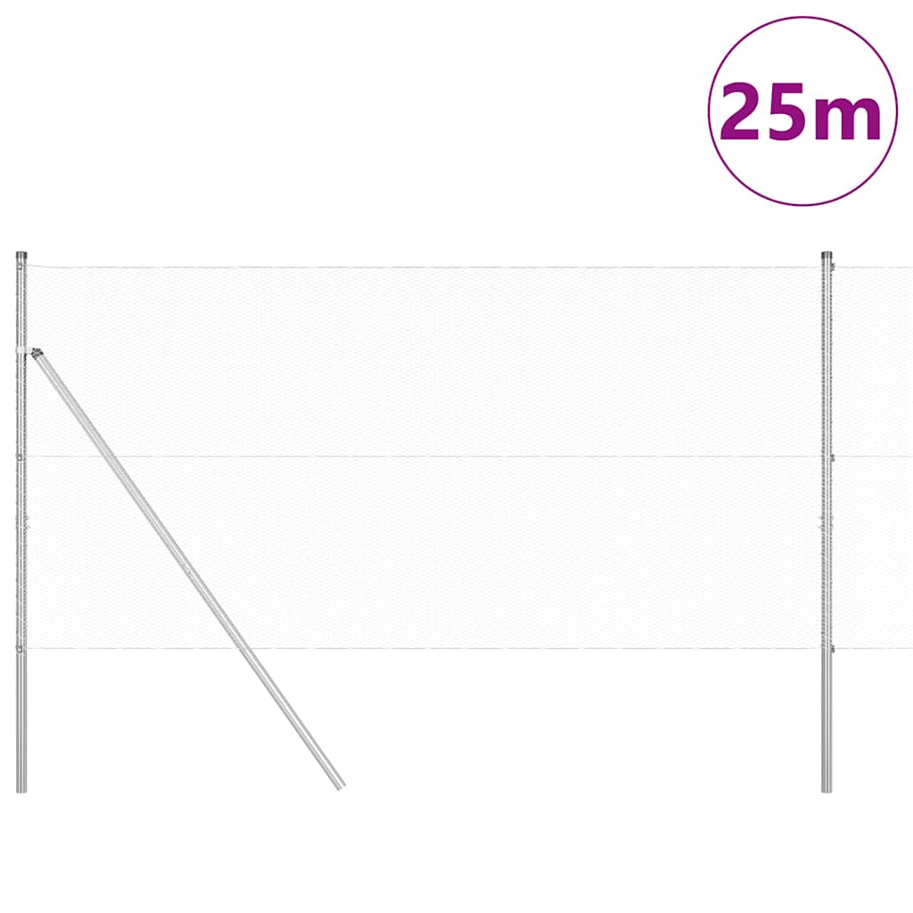 Ground Fix Geschweißter Drahtzaun 25 x 1 m (B x H)