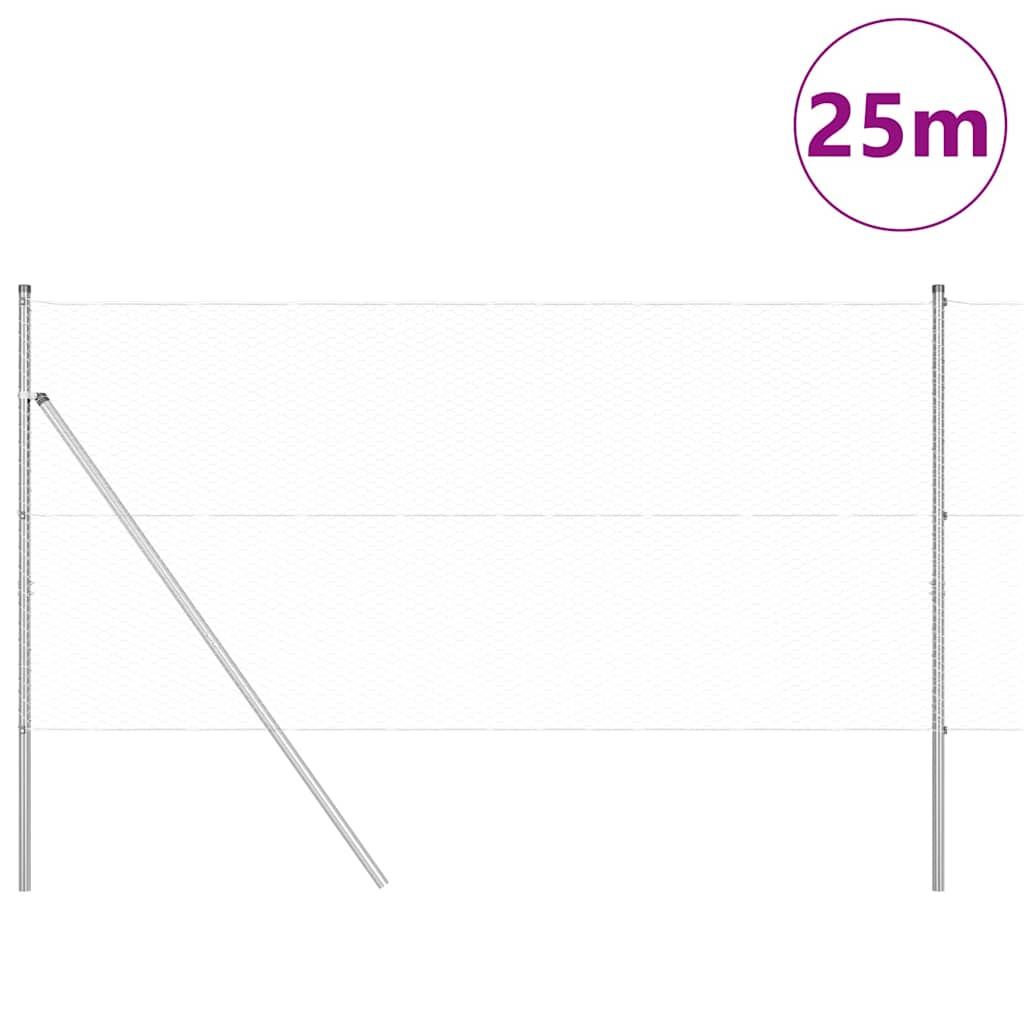 Ground Fix Geschweißter Drahtzaun 25 x 1 m (B x H)