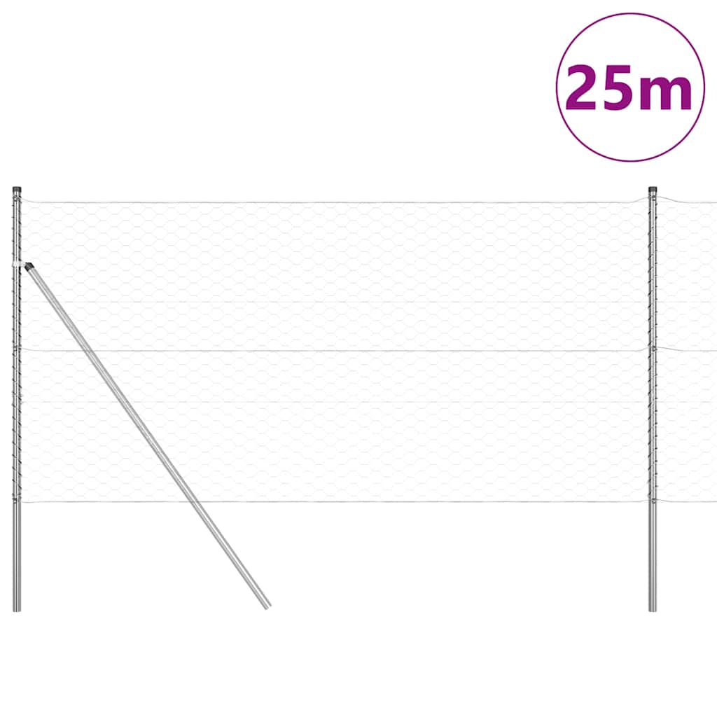 Ground Fix Geschweißter Drahtzaun 25 x 1 m (B x H)