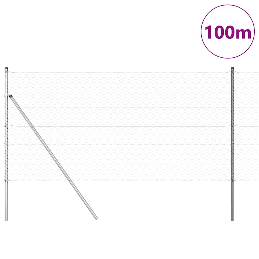 Ground Fix Geschweißter Drahtzaun 100 x 1,2 m (B x H)