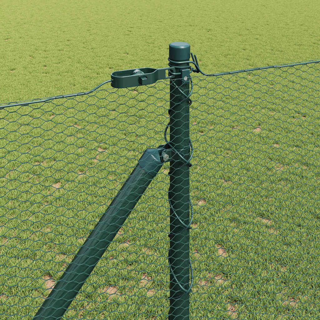 Schweißdrahtzaun mit Spikes 10 x 1 m (B x H)