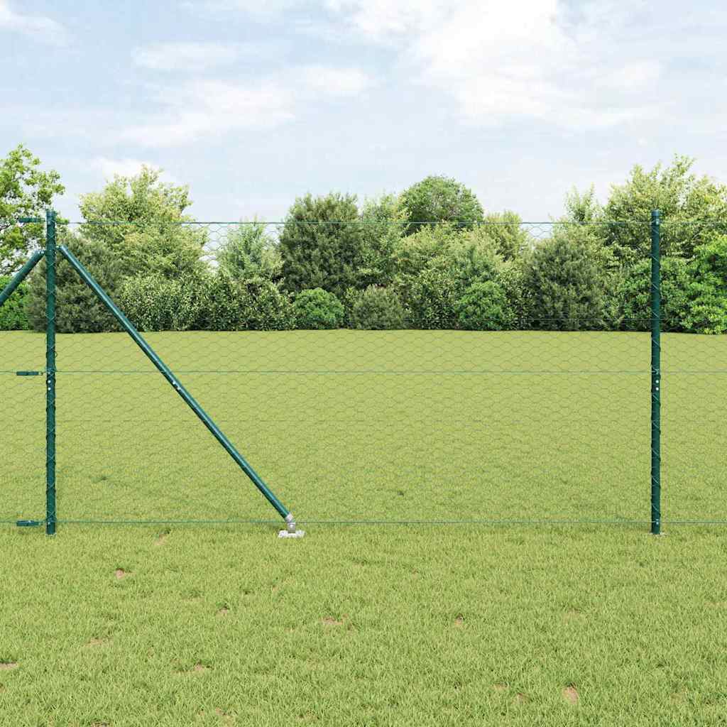 Schweißdrahtzaun mit Spikes 50 x 1,4 m (B x H)
