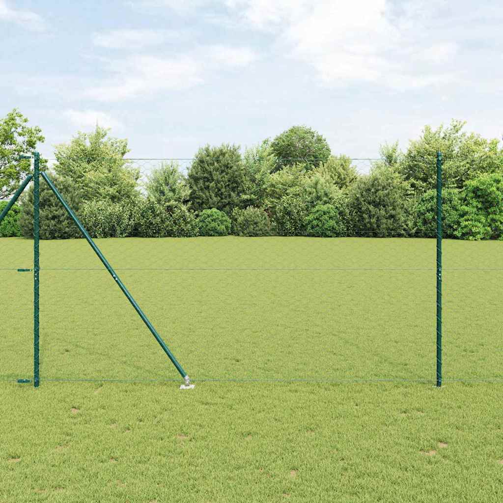 Schweißdrahtzaun mit Spikes 100 x 1,5 m (B x H)