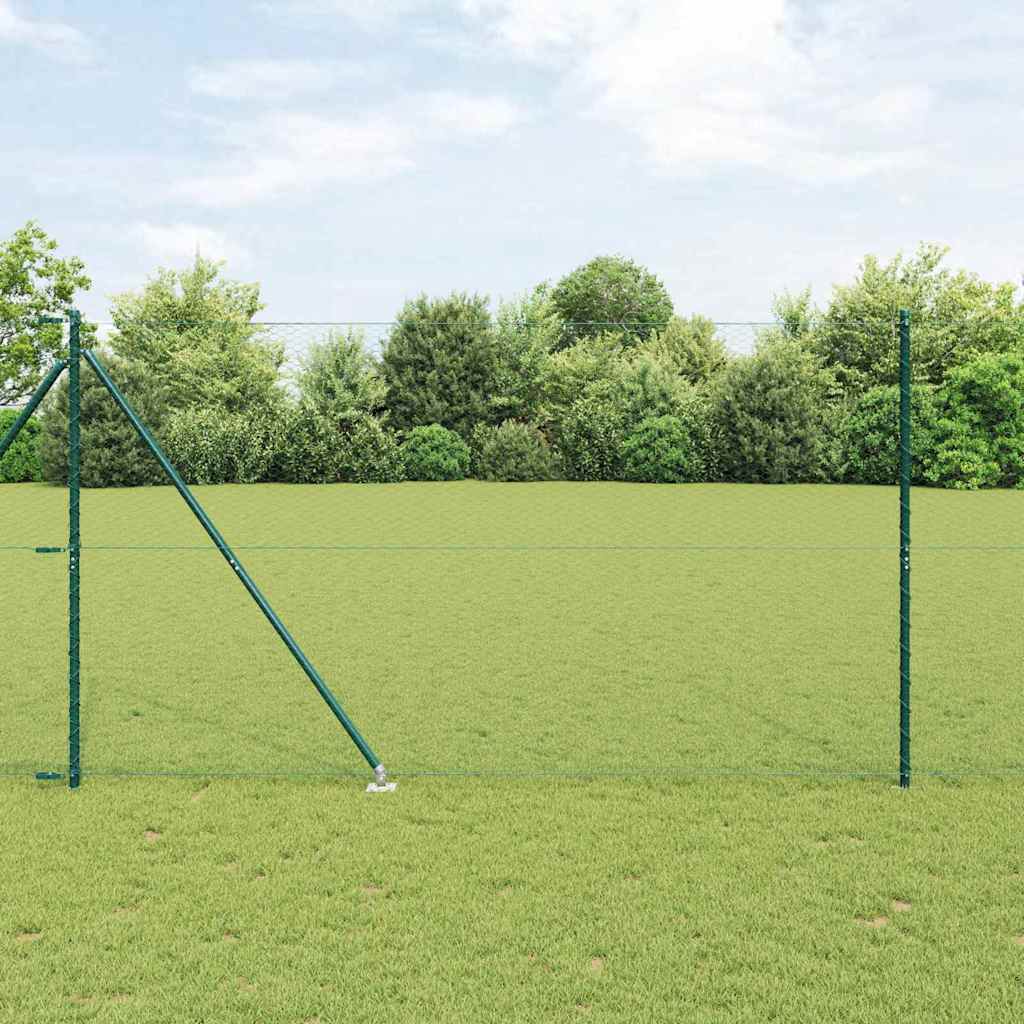 Schweißdrahtzaun mit Spikes 100 x 1,6 m (B x H)