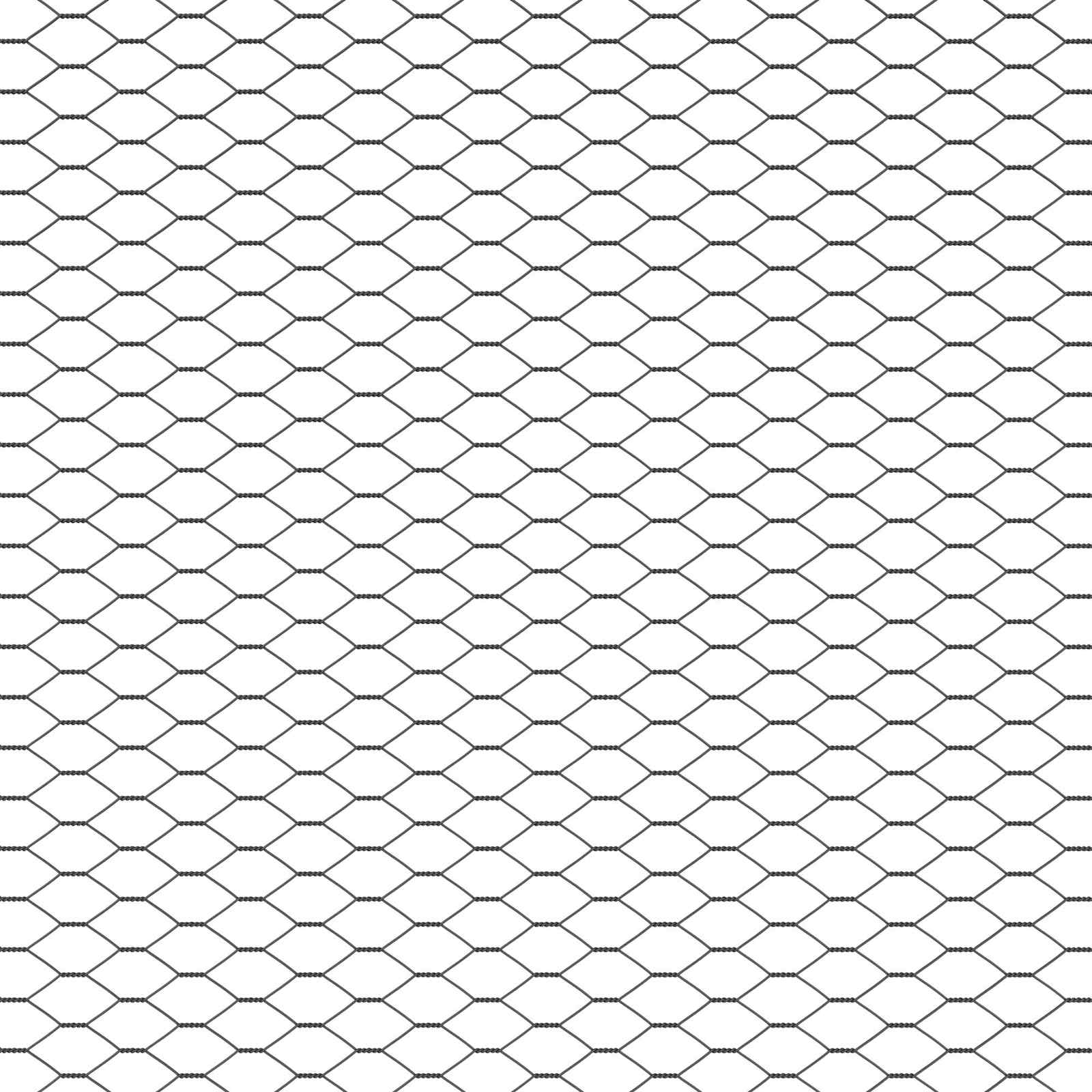 Schweißdrahtzaun mit Spikes 100 x 1 m (B x H)