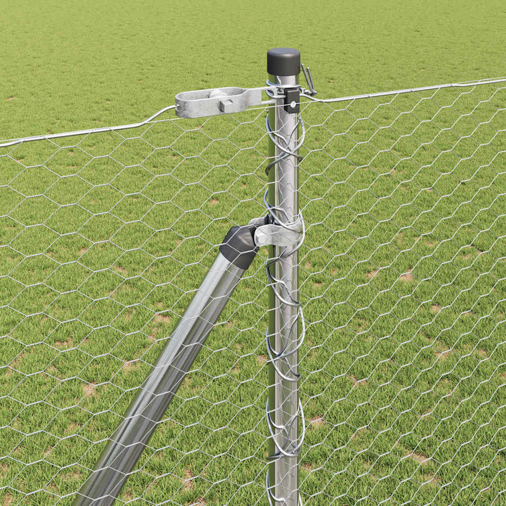 Schweißdrahtzaun mit Spikes 10 x 1,6 m (B x H)