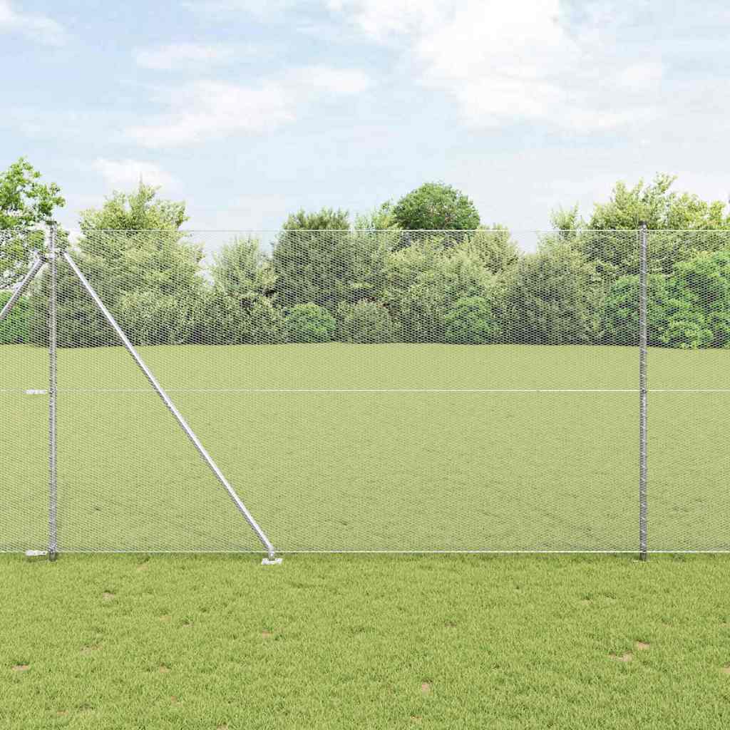 Schweißdrahtzaun mit Spikes 50 x 1,6 m (B x H)
