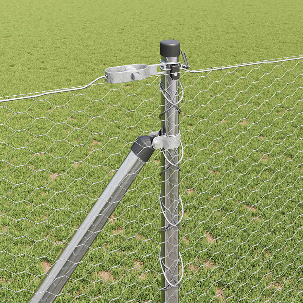 Schweißdrahtzaun mit Spikes 100 x 1,4 m (B x H)