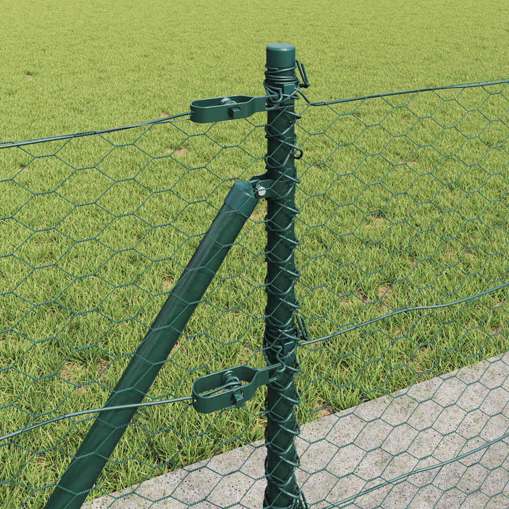 Geschweißter Drahtzaun mit Betonfundament 10 x 0,6 m (B x H)