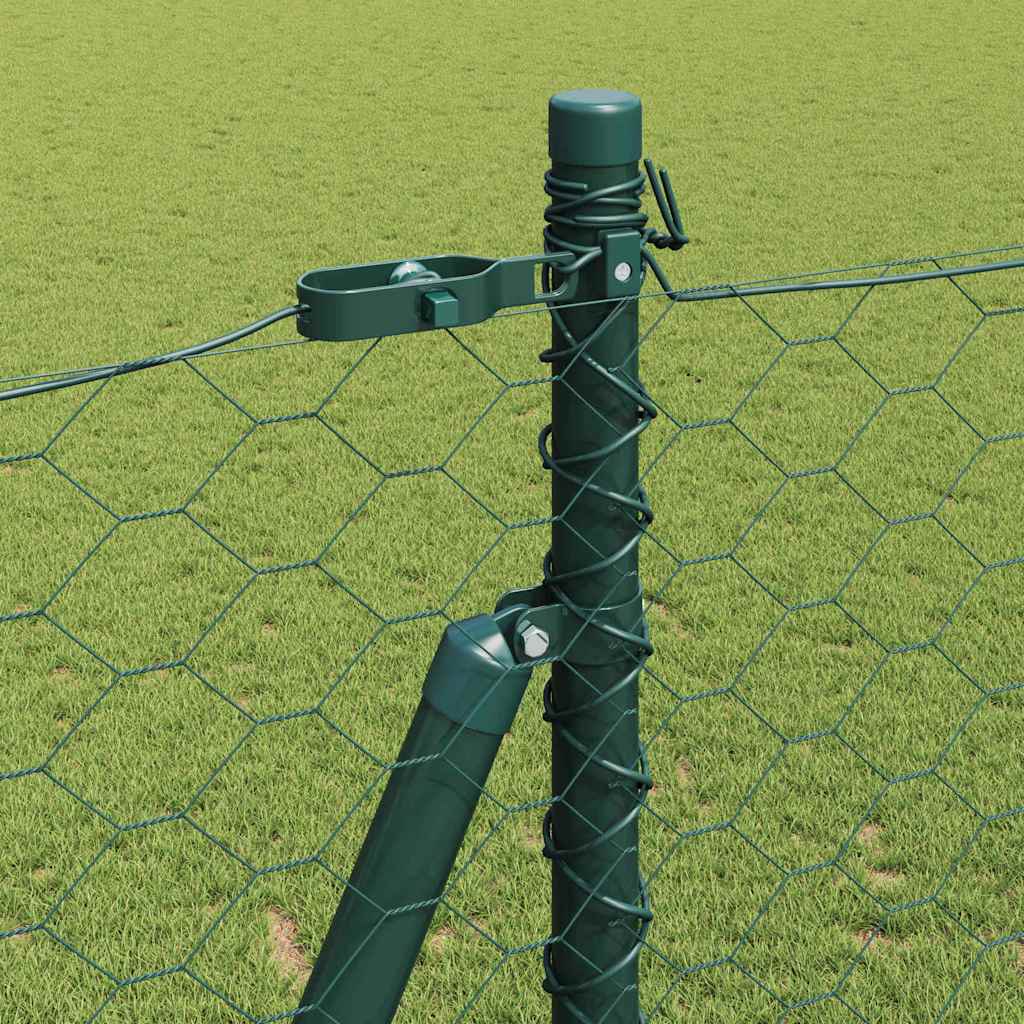 Geschweißter Drahtzaun mit Betonfundament 10 x 1,5 m (B x H)