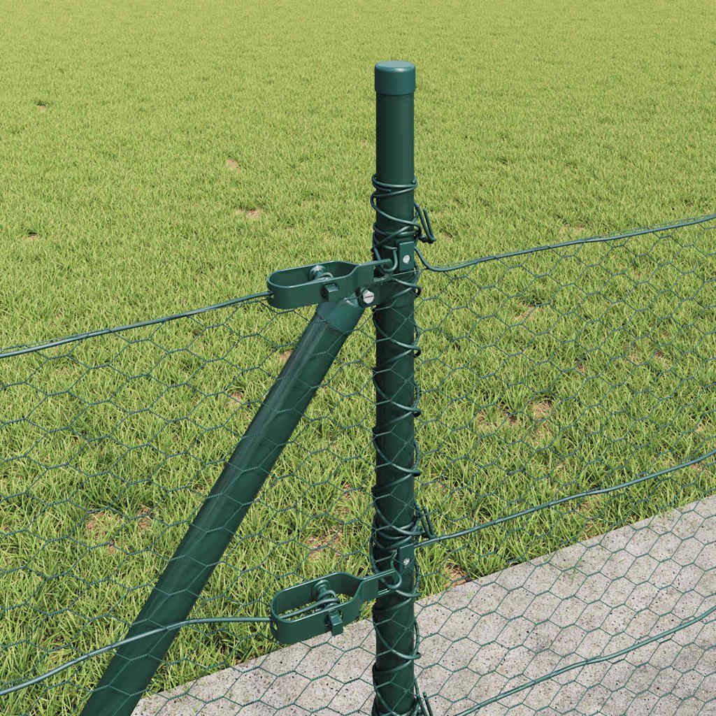 Geschweißter Drahtzaun mit Betonfundament 100 x 0,4 m (B x H)