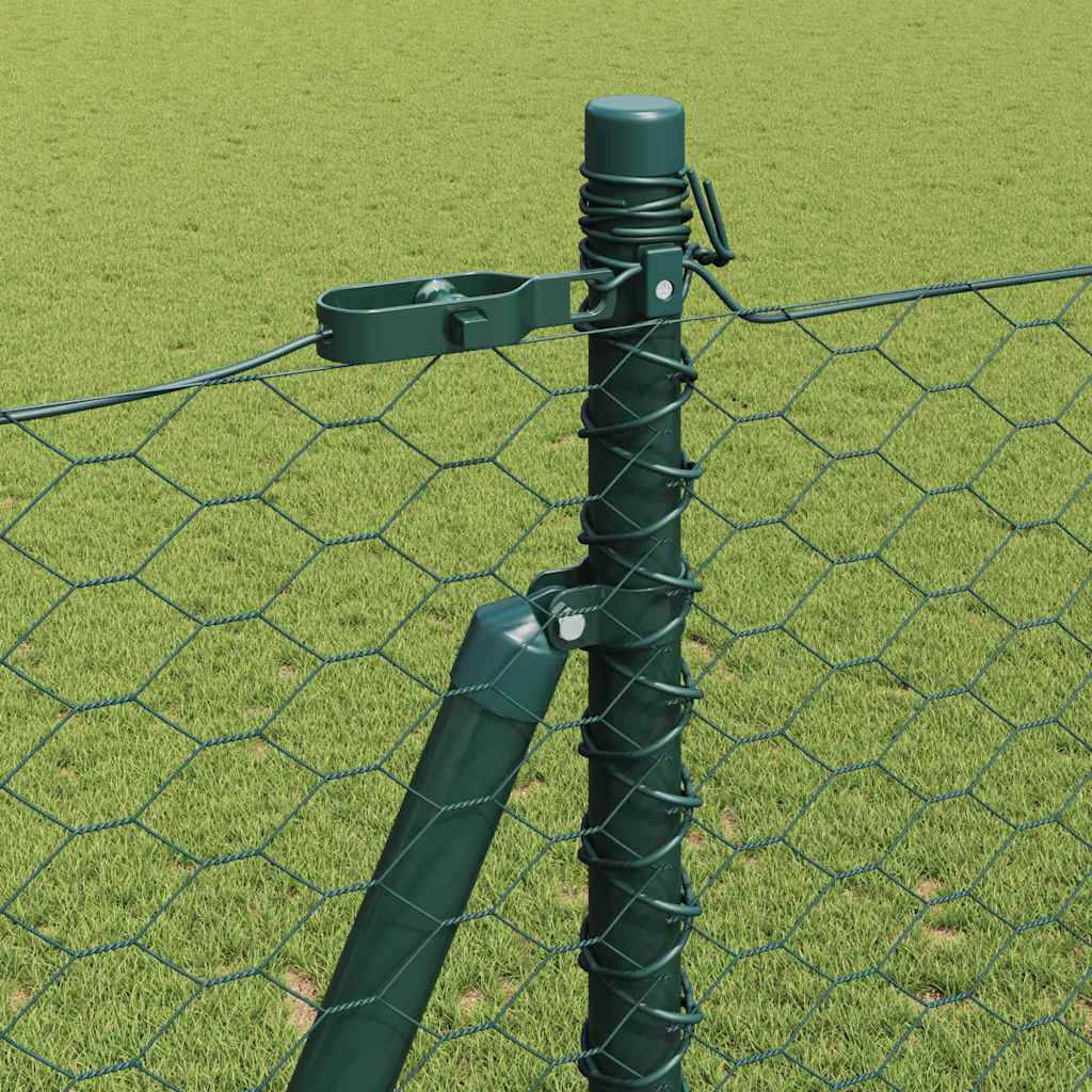 Geschweißter Drahtzaun mit Betonfundament 100 x 1,6 m (B x H)
