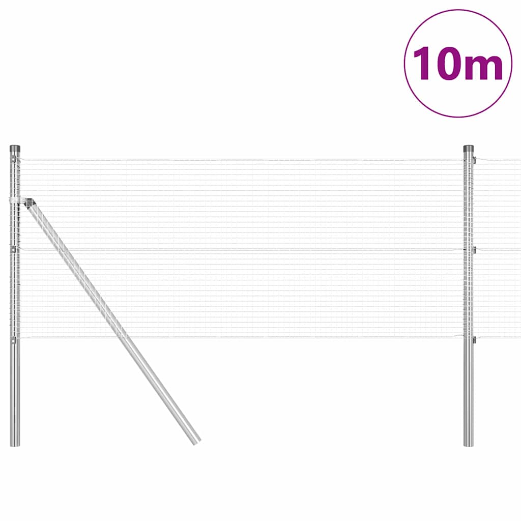 Ground Fix Geschweißter Drahtzaun 10 x 0,8 m (B x H)
