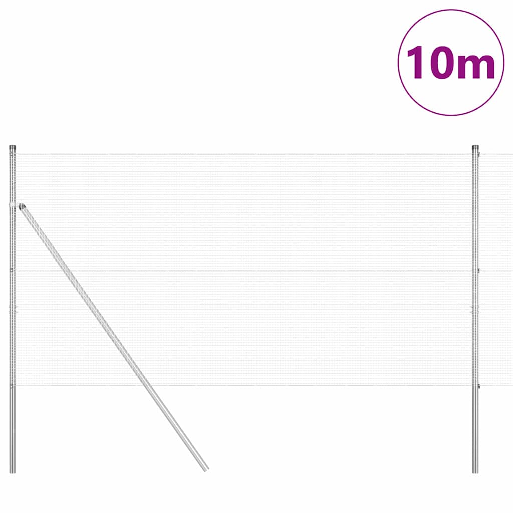 Ground Fix Geschweißter Drahtzaun 10 x 1,2 m (B x H)