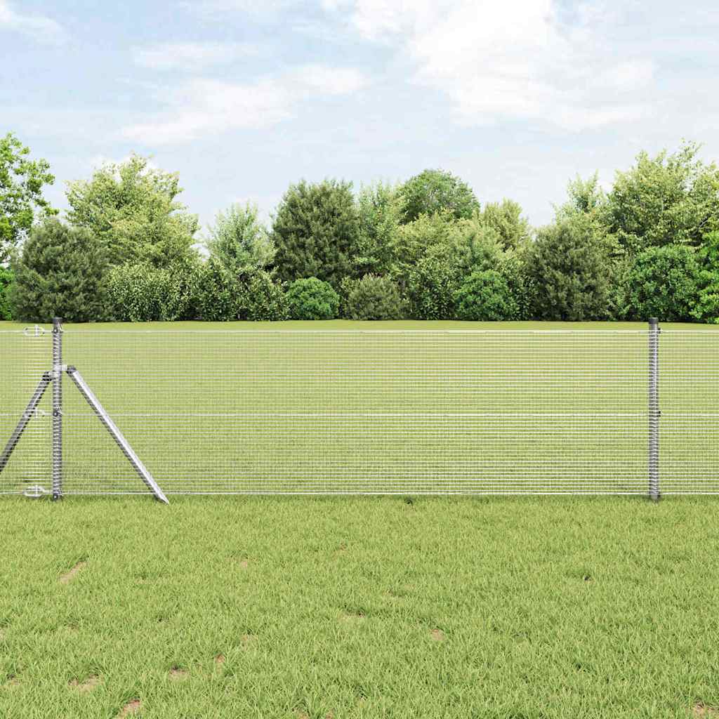 Ground Fix Geschweißter Drahtzaun 25 x 0,6 m (B x H)