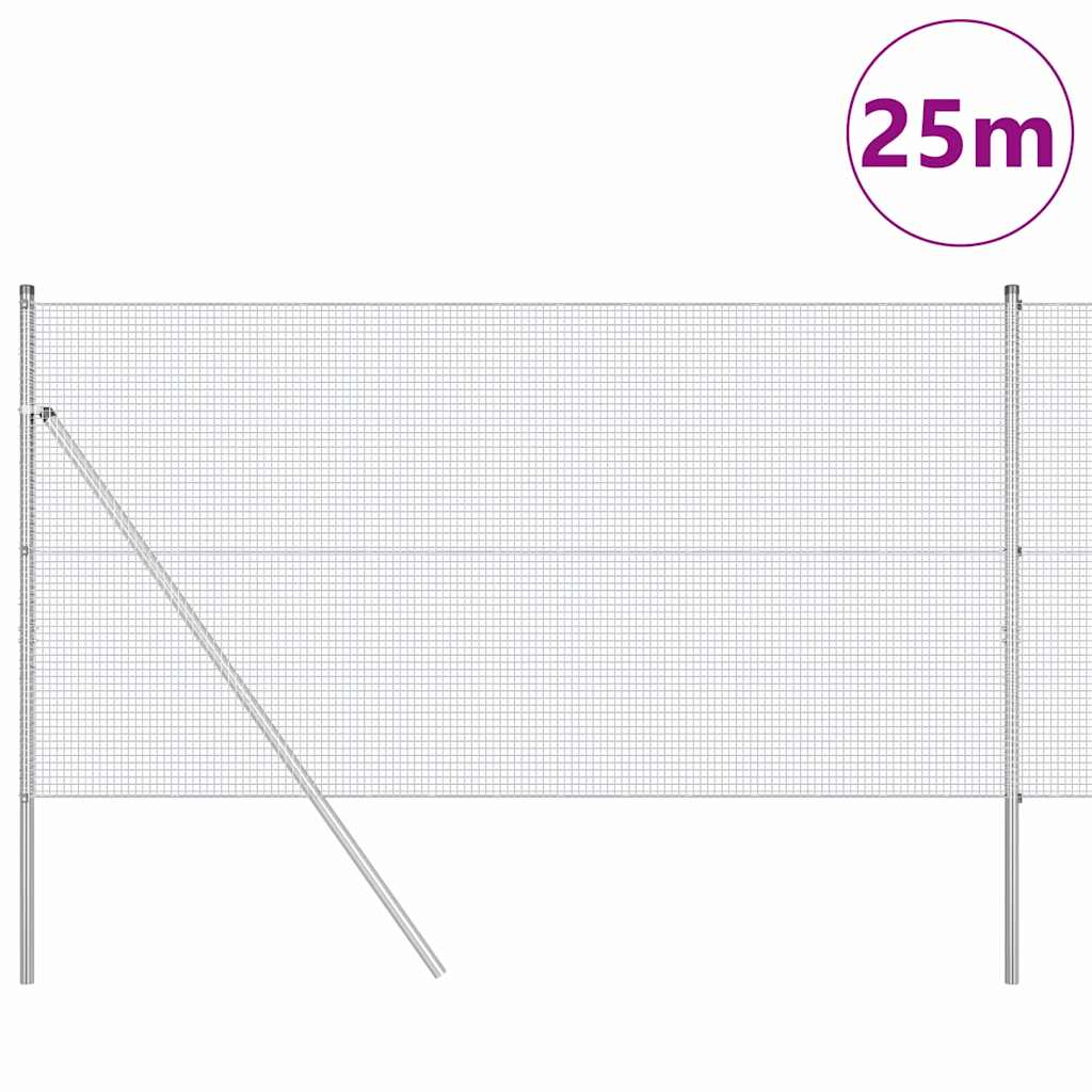 Ground Fix Geschweißter Drahtzaun 25 x 1,2 m (B x H)