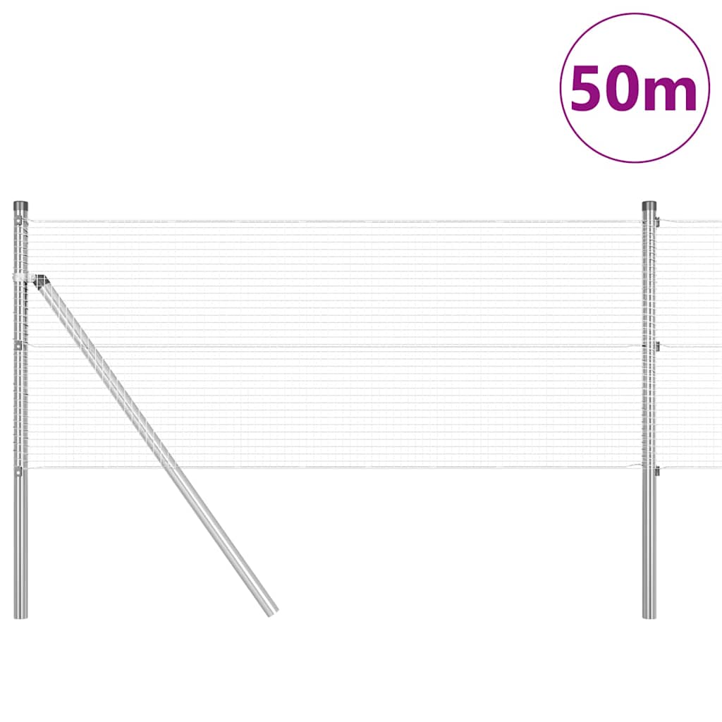 Ground Fix Geschweißter Drahtzaun 50 x 0,8 m (B x H)