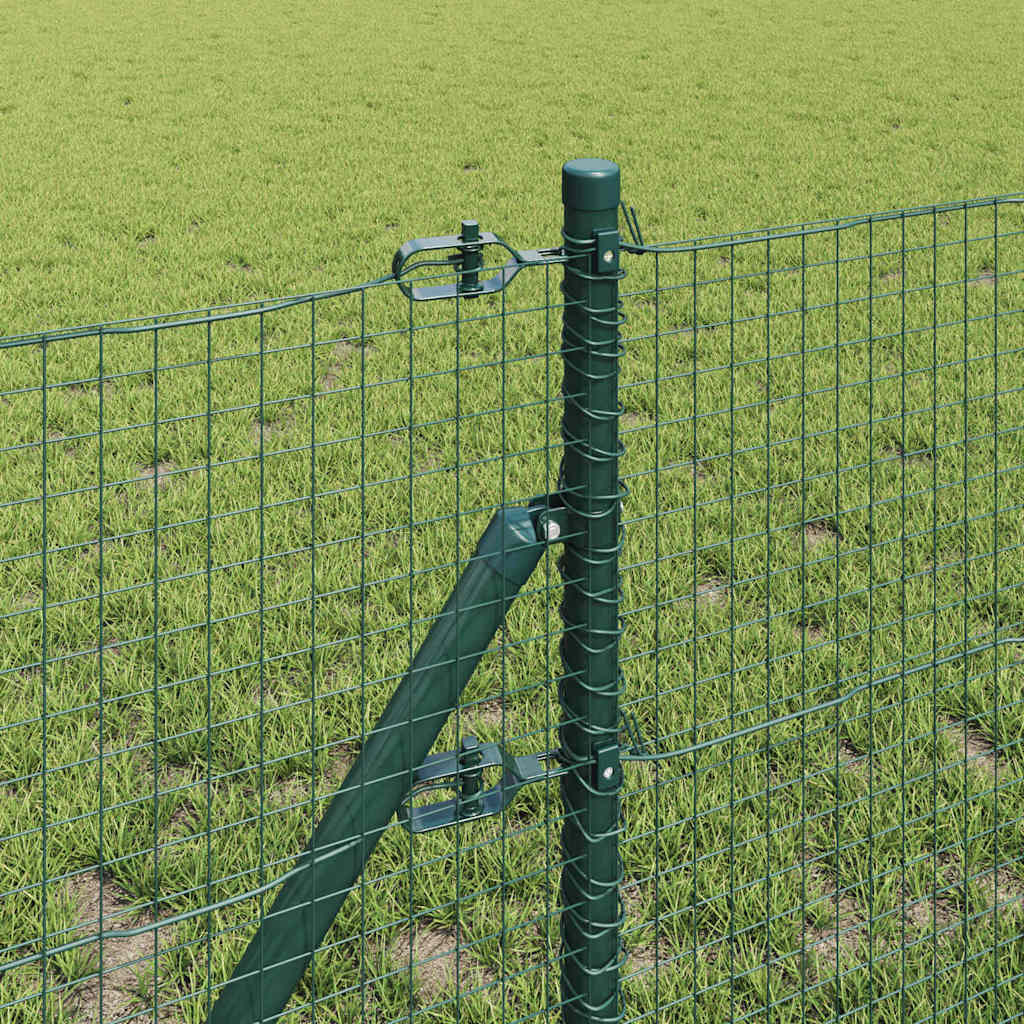Geschweißter Drahtzaun, bodenverankert 10 x 0,4 m Grün Netz