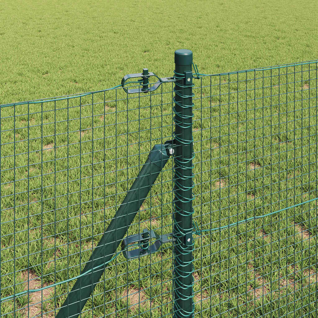Geschweißter Drahtzaun, bodenverankert 10 x 0,6 m Grün Netz