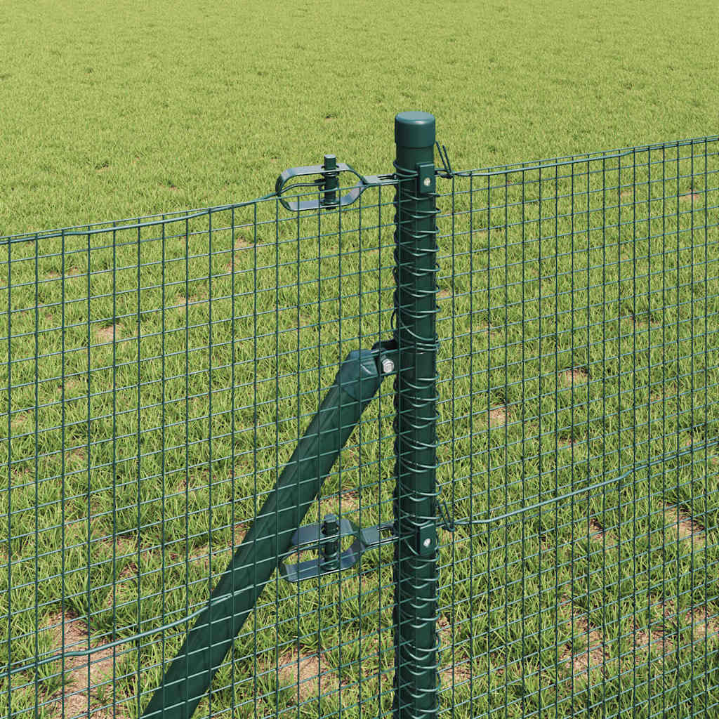 Geschweißter Drahtzaun, bodenverankert 25 x 0,5 m Grün Netz