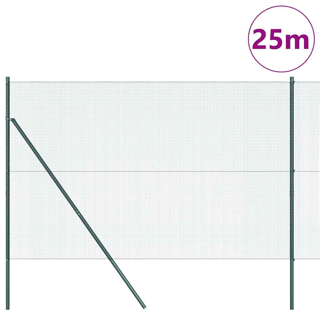 Ground Fix Geschweißter Drahtzaun 25 x 1,6 m (B x H)