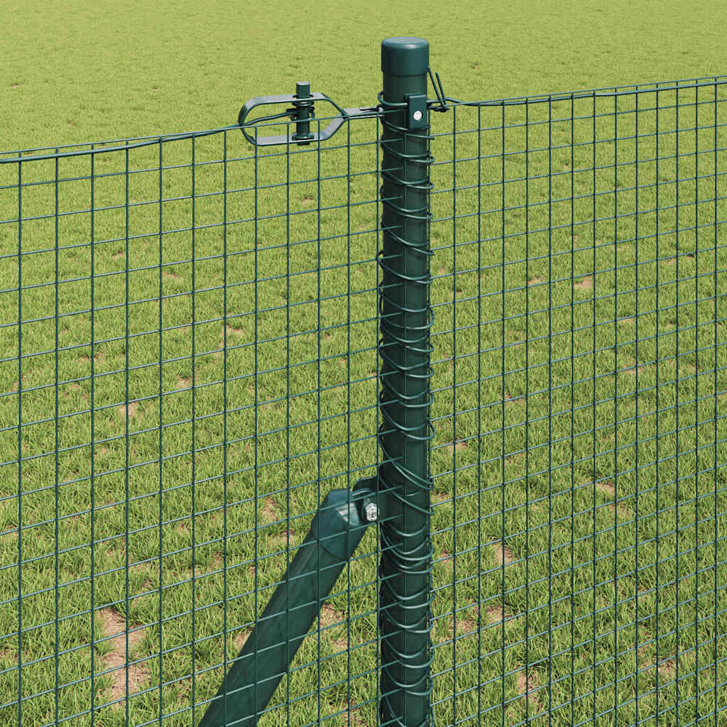 Geschweißter Drahtzaun, bodenverankert 50 x 1,2 m Grün Netz