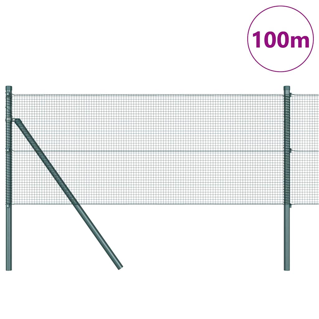 Ground Fix Geschweißter Drahtzaun 100 x 0,5 m (B x H)